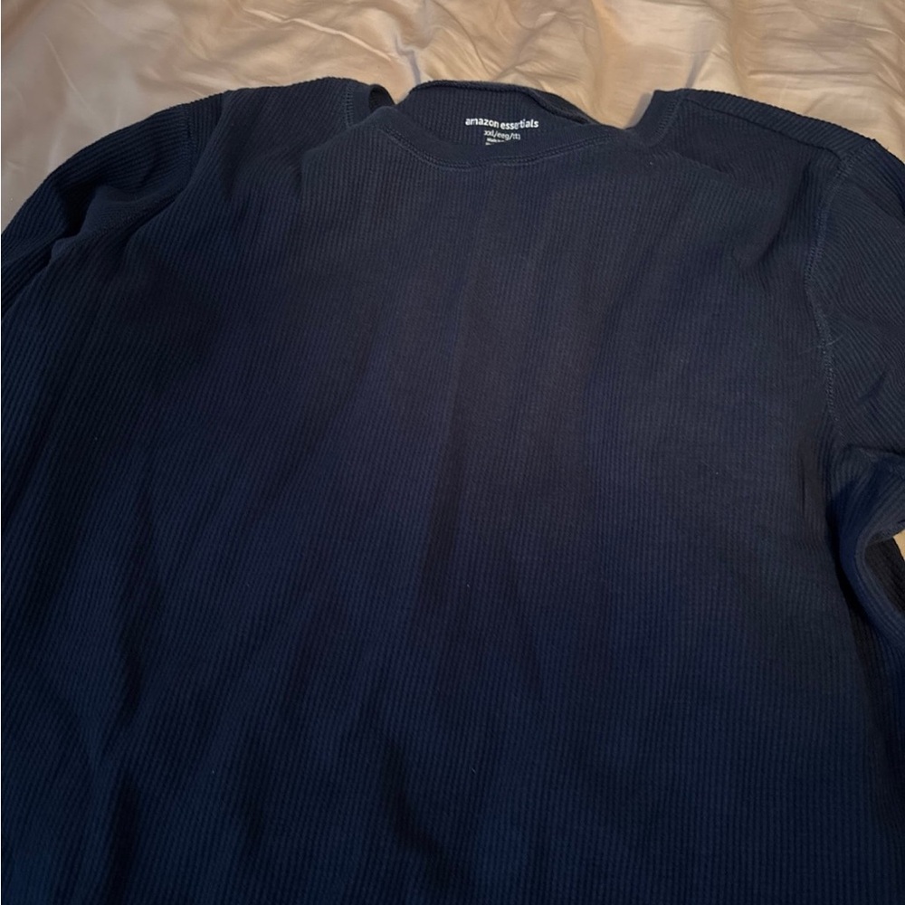 Amazon Essentials Navy Pajama Set - Picture 3 of 3